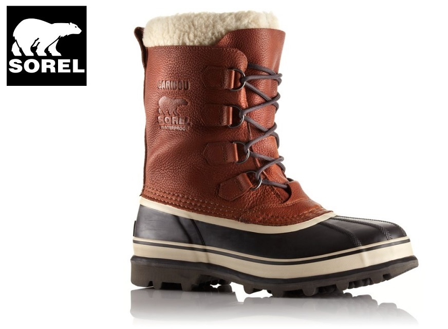 Produit Sorel - Boots Caribou Wool -40°c Tobaco